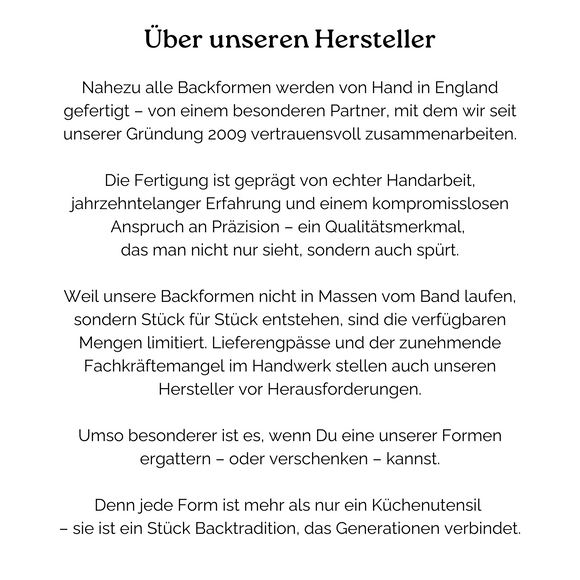 Uber unseren hersteller