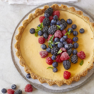 Set Buch "Modern Baking" & Pie- & Tarteform 23 cm - 0