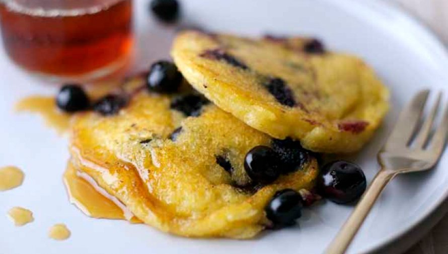 Blueberry Cornmeal Pancakes - Barcomi's & Cynthia Barcomi's Onlineshop