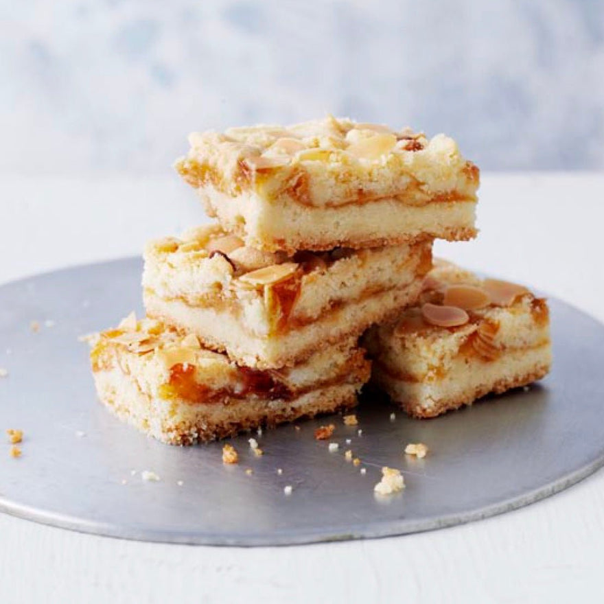 Rhabarber Shortbread Schnittchen - Barcomi's & Cynthia Barcomi's Onlineshop