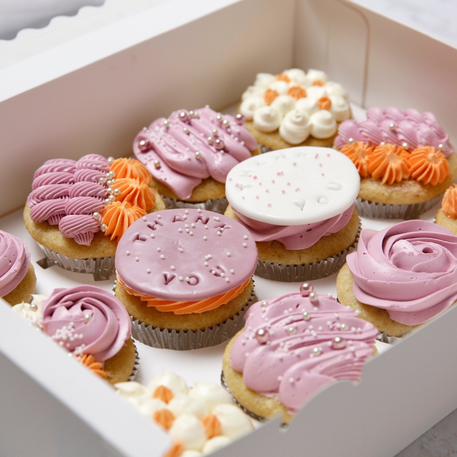 12er Cupcake Box | vegan möglich - Barcomi's & Cynthia Barcomi's Onlineshop