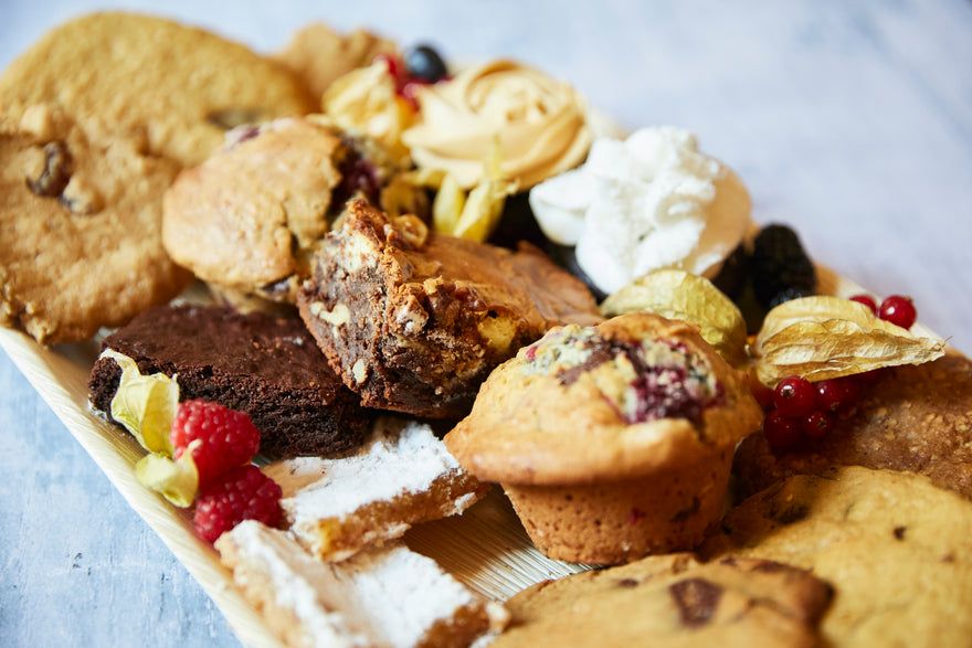 Gemischte Gebäckplatte