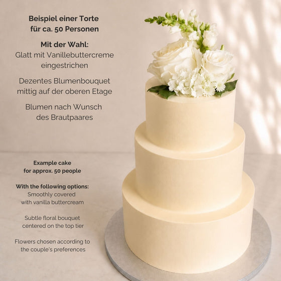 3-Etagen–Torte mit Deko nach Wunsch | vegan & glutenfrei möglich - Barcomi's & Cynthia Barcomi's Onlineshop