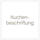 Aufpreis für Kuchenbeschriftung - Barcomi's & Cynthia Barcomi's Onlineshop
