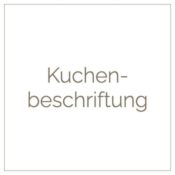 Aufpreis für Kuchenbeschriftung - Barcomi's & Cynthia Barcomi's Onlineshop