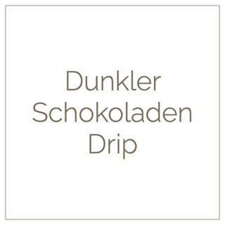 Aufpreis Sonderverzierung Wunschtorte Nr. 2 | Dunkler Schokoladen - Drip - Barcomi's & Cynthia Barcomi's Onlineshop