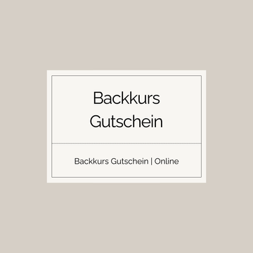 Backkurs Gutschein | Online - Barcomi's & Cynthia Barcomi's Onlineshop