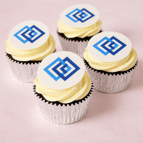 Cupcakes mit Foto- oder Logodruck | vegan möglich - Barcomi's & Cynthia Barcomi's Onlineshop