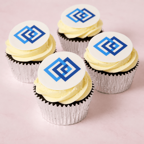 Cupcakes mit Foto- oder Logodruck | vegan möglich - Barcomi's & Cynthia Barcomi's Onlineshop