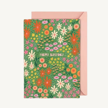 Grußkarte | Flower Power Birthday - Barcomi's & Cynthia Barcomi's Onlineshop