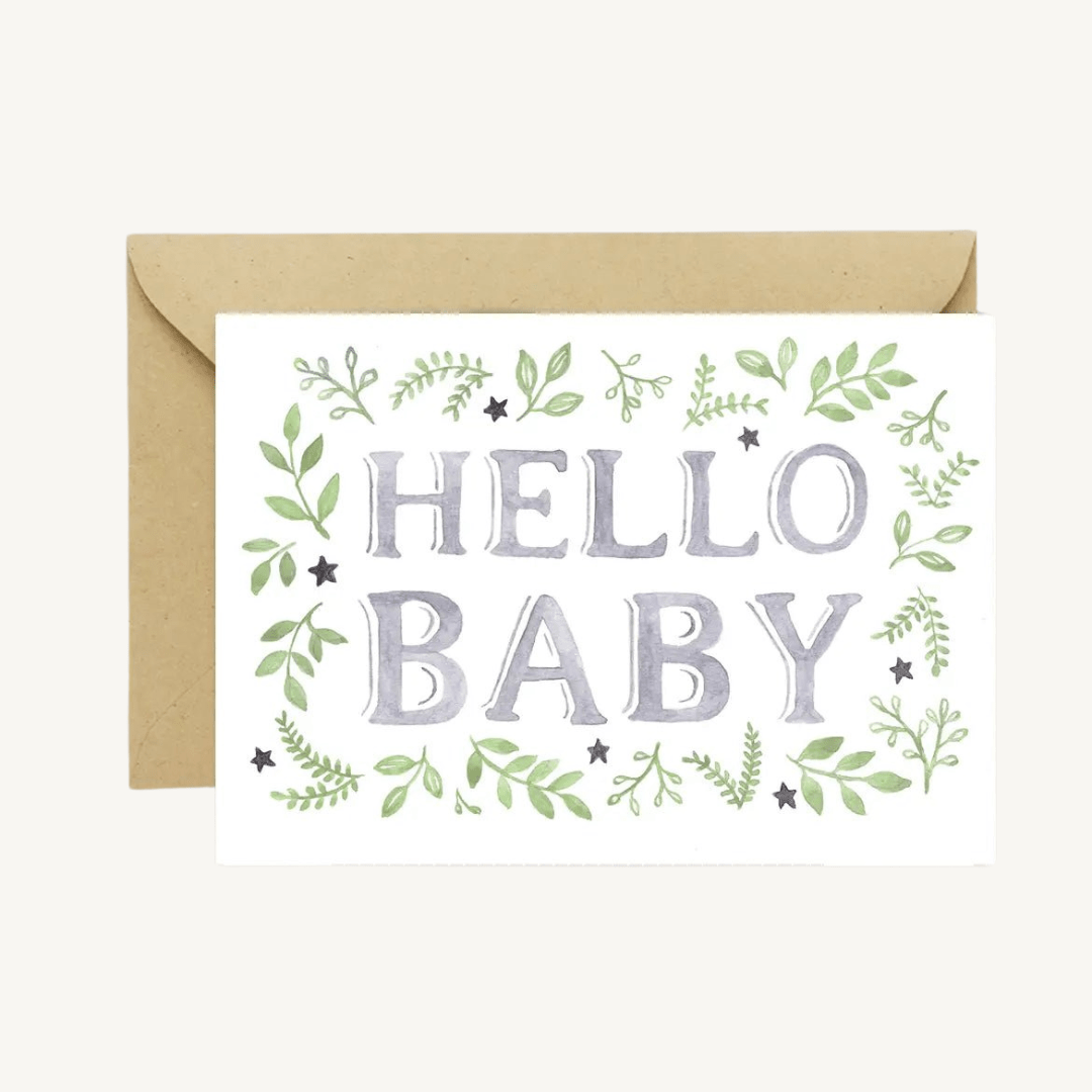 Grußkarte | Hello Baby - Barcomi's Onlineshop