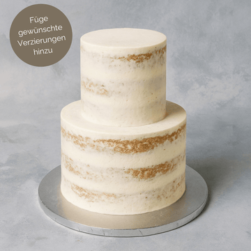 Hochzeitstorte mit Deko nach Wunsch | vegan möglich - Barcomi's & Cynthia Barcomi's Onlineshop