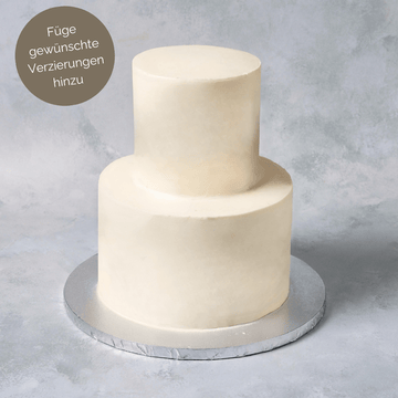 Hochzeitstorte mit Deko nach Wunsch | vegan möglich - Barcomi's & Cynthia Barcomi's Onlineshop
