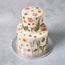 Hochzeitstorte mit Getrockneten Blumen - Barcomi's & Cynthia Barcomi's Onlineshop