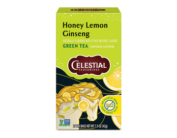 Honey Lemon Ginseng Green Tea | Celestial Seasonings - Barcomi's & Cynthia Barcomi's Onlineshop