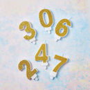 Kerze | Zahl | Silber oder Gold - Barcomi's & Cynthia Barcomi's Onlineshop