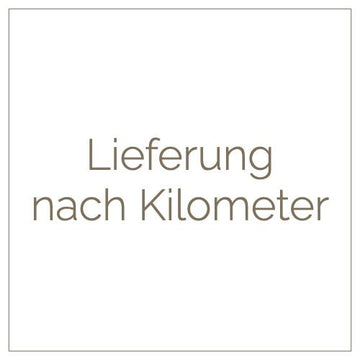 Lieferung nach gefahrene Kilometer - Barcomi's & Cynthia Barcomi's Onlineshop