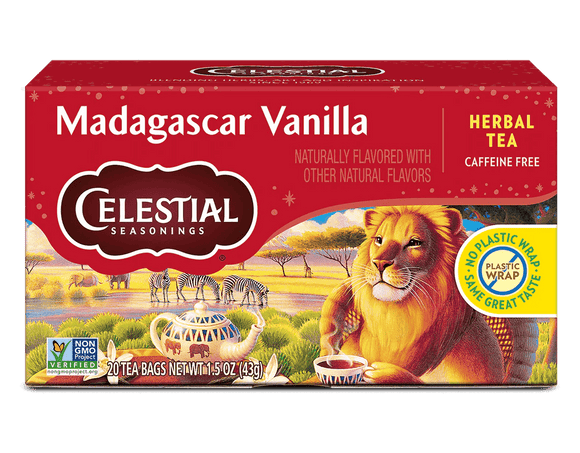 Madagascar Vanilla Rooibos | Celestial Seasonings - Barcomi's & Cynthia Barcomi's Onlineshop