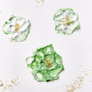 Mehrstöckige Elegante Torte mit handgemalten Blumen & Gold | vegan möglich & versch. Farben möglich - Barcomi's & Cynthia Barcomi's Onlineshop