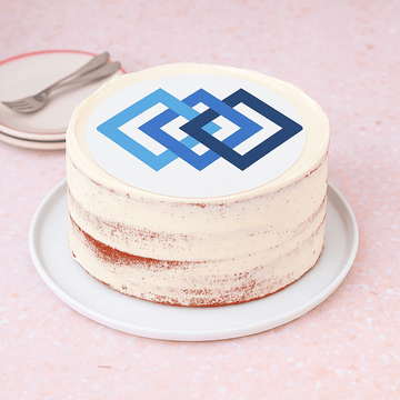 Torte mit Foto - oder Logodruck | vegan & glutenfrei möglich - Barcomi's & Cynthia Barcomi's Onlineshop