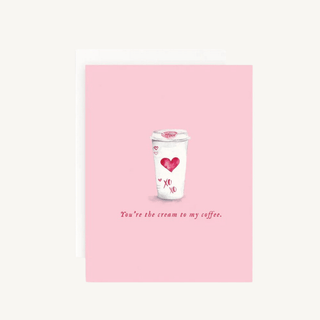Valentinstag Grußkarte | Cream to my Coffee - Barcomi's Onlineshop