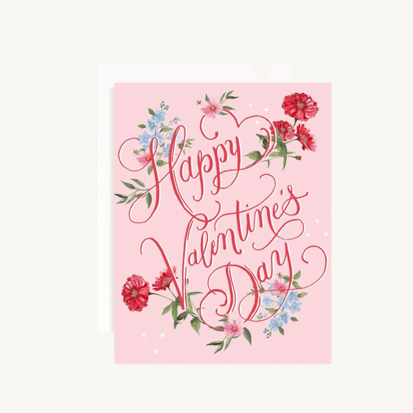 Valentinstag Grußkarte | Happy Valentine's Day - Barcomi's Onlineshop