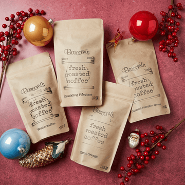 Winterset mit Aromatisierten Kaffees | 125 g Tüten - Barcomi's & Cynthia Barcomi's Onlineshop