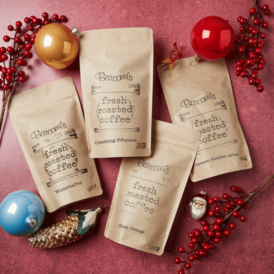 Winterset mit Aromatisierten Kaffees | 125 g Tüten - Barcomi's & Cynthia Barcomi's Onlineshop
