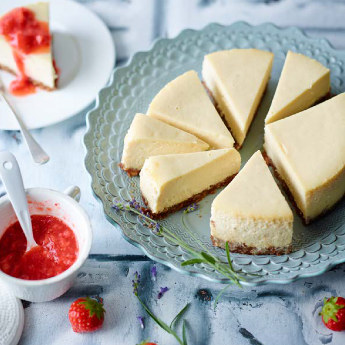 Set Buch "Cheesecake, Pies & Tartes" & Rechteckige Tarteform 36 x 12 cm | 2-Teilig