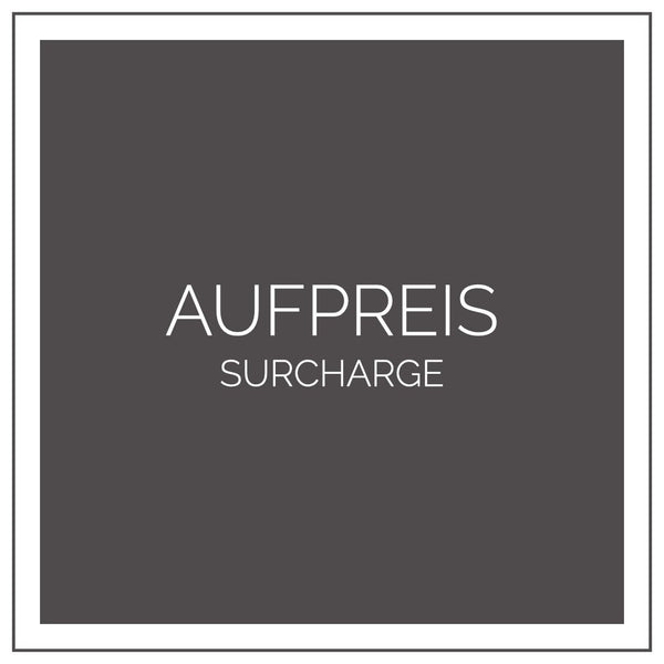 AUFPREIS | SURCHARGE - Barcomi's Onlineshop