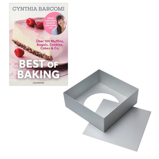 Best of Baking & Quadratische Biskuitbodenform 23 x 23 cm - Barcomi's Onlineshop