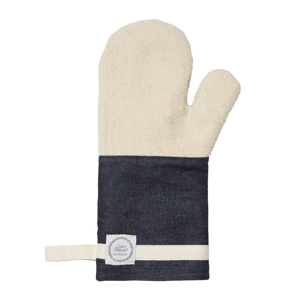 Denim Ofenhandschuh | Rechte Hand - Cynthia Barcomi's Onlineshop