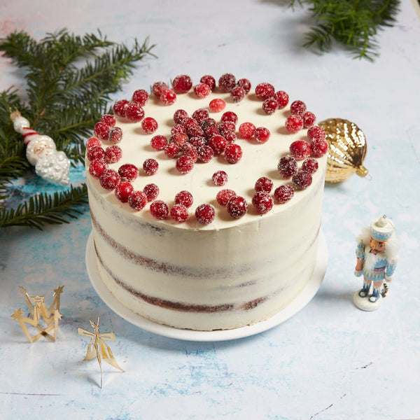 Festive Red Velvet Cake | 15 cm & 23 cm - Barcomi's Onlineshop