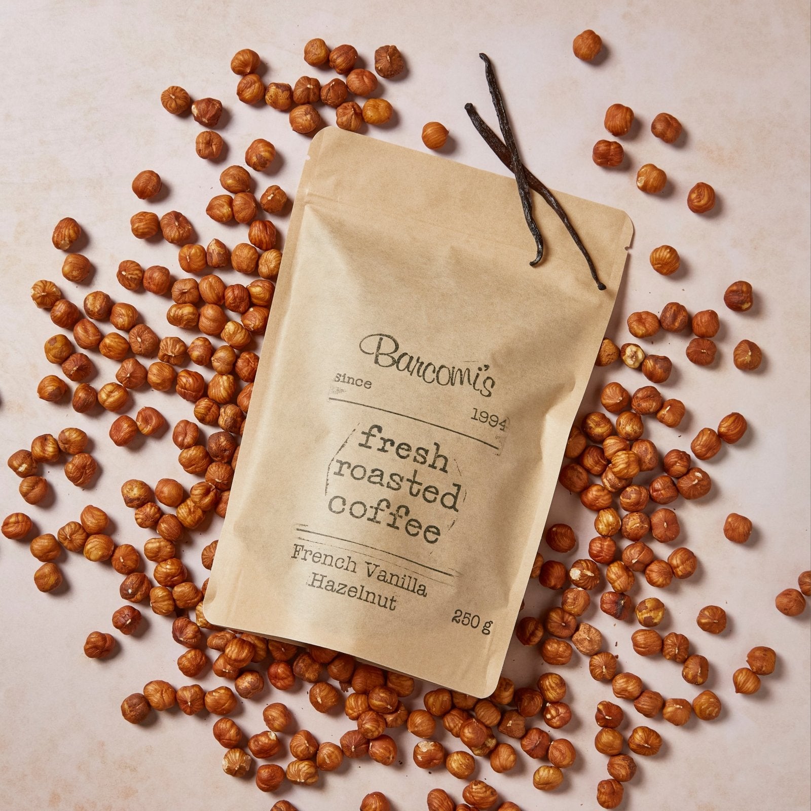 FRENCH VANILLA HAZELNUT | ENTKOFFEINIERT - Barcomi's Onlineshop