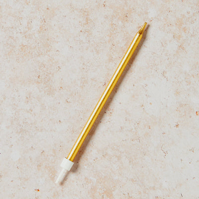 Klassische Kerze | Gold - Cynthia Barcomi's Onlineshop