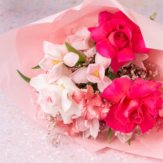 Marsano Blumenstrauß | Rot, Rosa & Weiß