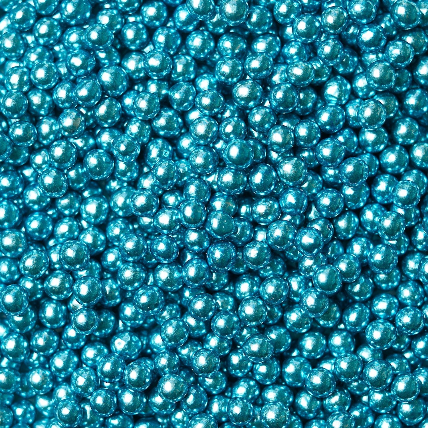 Metallic Perlen | Blau