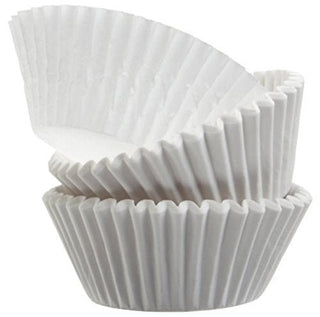 Mini Cupcake Manschetten | Weiß