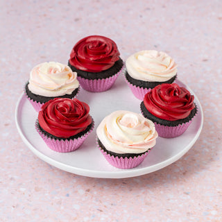 Rose Cupcakes | vegan