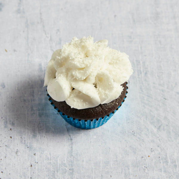 Chocolate Cupcake with Coconut Frosting | vegan