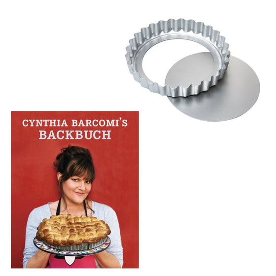 Set Buch "Backbuch" & Pie- & Tarteform 25 cm - Barcomi's Onlineshop