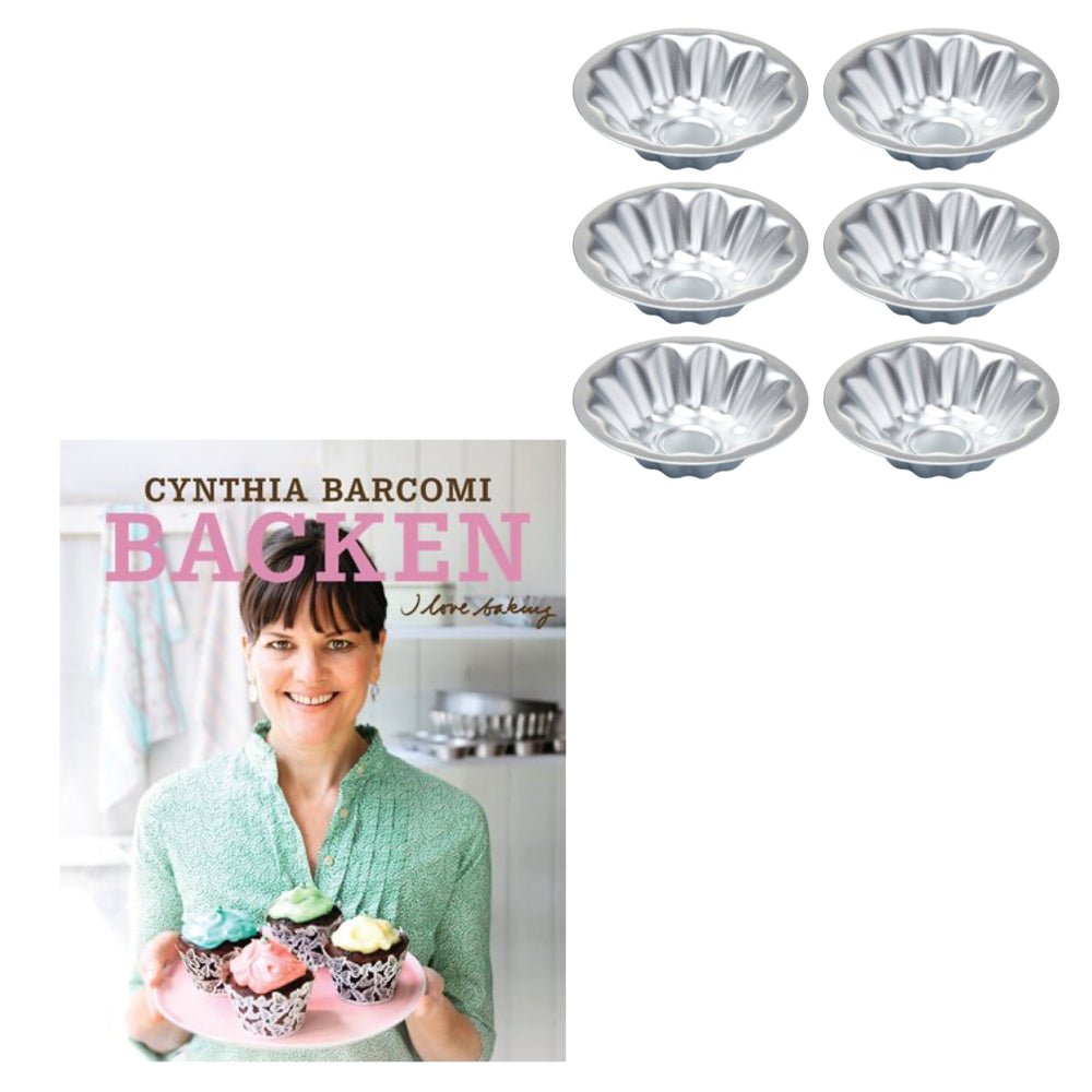 Set Buch "Backen – I love baking" & Brioche Förmchen 6er Pack - Barcomi's Onlineshop